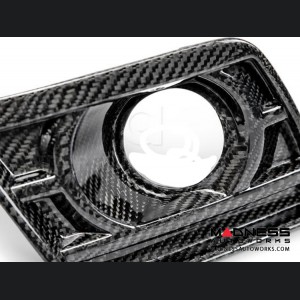 Chevy Camaro Carbon Fiber Air Duct Bezels - Type Z-28 - Pair